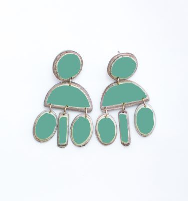 Nesta Earring Green