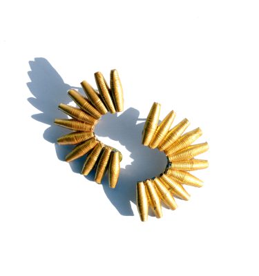 Fan Earring Gold