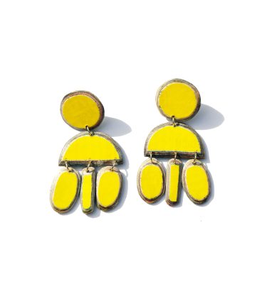 Nesta Earring Yellow