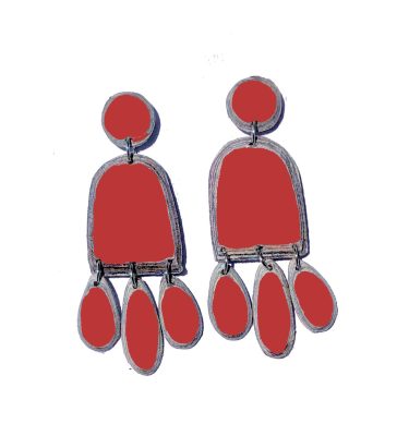 Lifu Earring Red