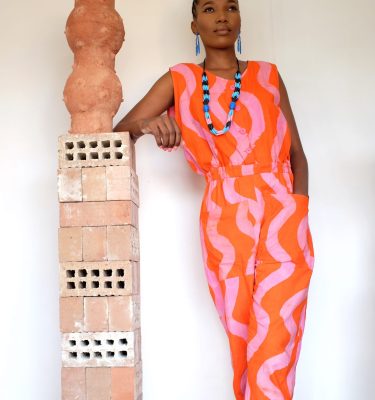 Jumpsuit Orange Pink